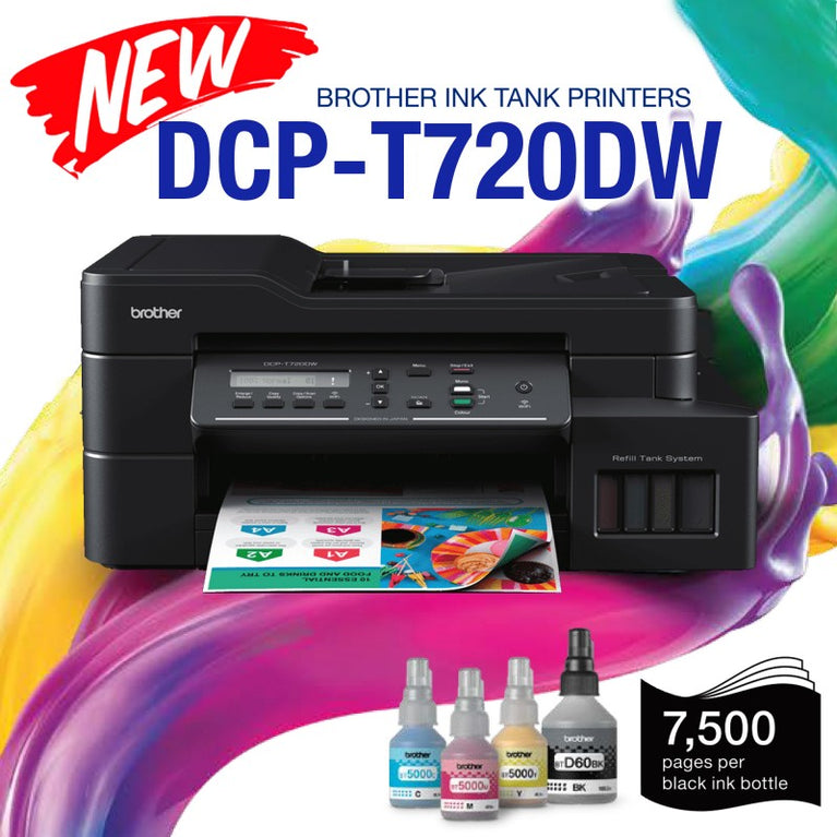 Brother DCP-T720DW Complete Set Multifunction Duplex Printer