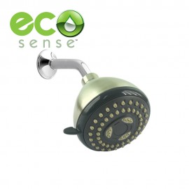 Ecosense ES0015 Stainless Steel 3-Spray Setting Shower Head