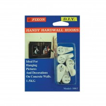 Fixon 1001 Concrete Handy Hardwall Hooks Small (7pcs/pack)