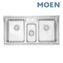 Moen 22181 Triple Bowl Stainless Steel Kitchen Sink