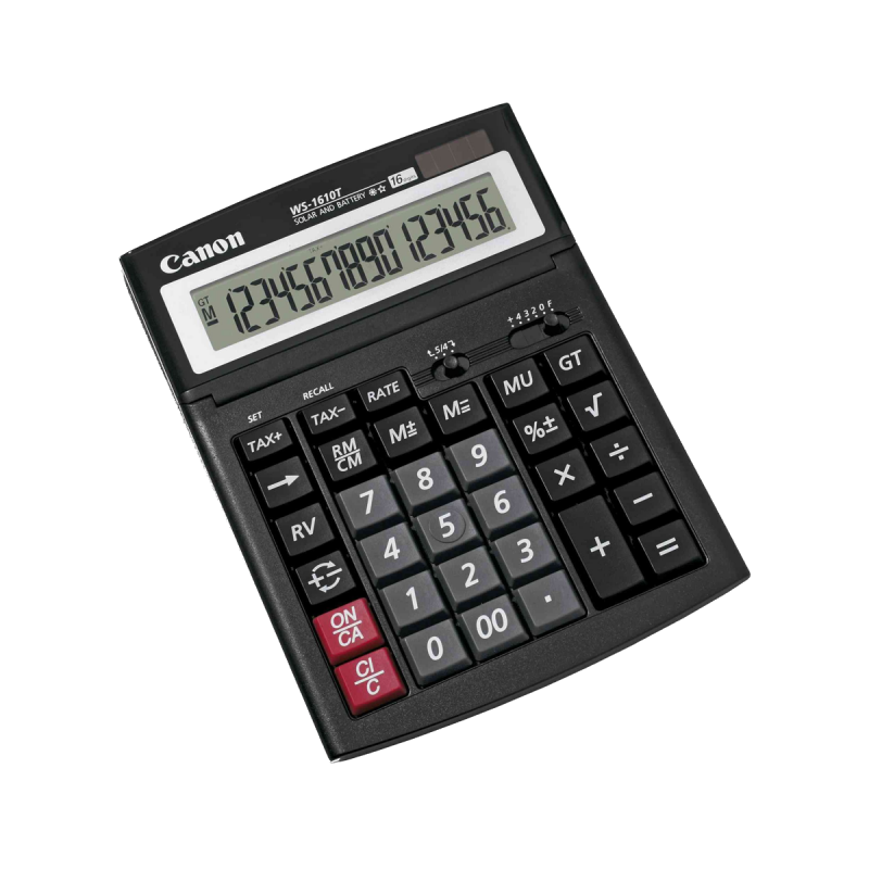 Canon WS-1610T 16-Digits Desktop Calculator