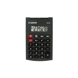 Canon AS-8 8-Digits Handheld Calculator