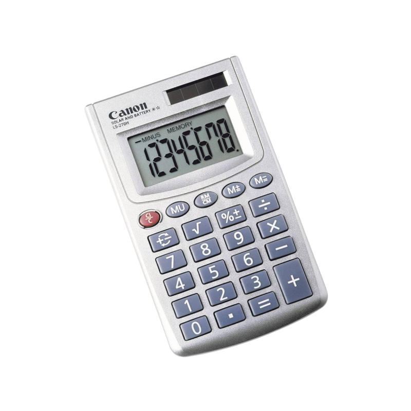 Canon LS-270H 8-Digits Handheld Calculator