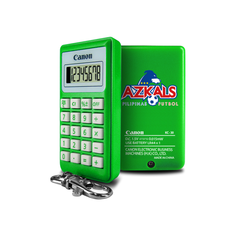 Canon KC-30 AZKALS 8-Digits Keychain Calculator