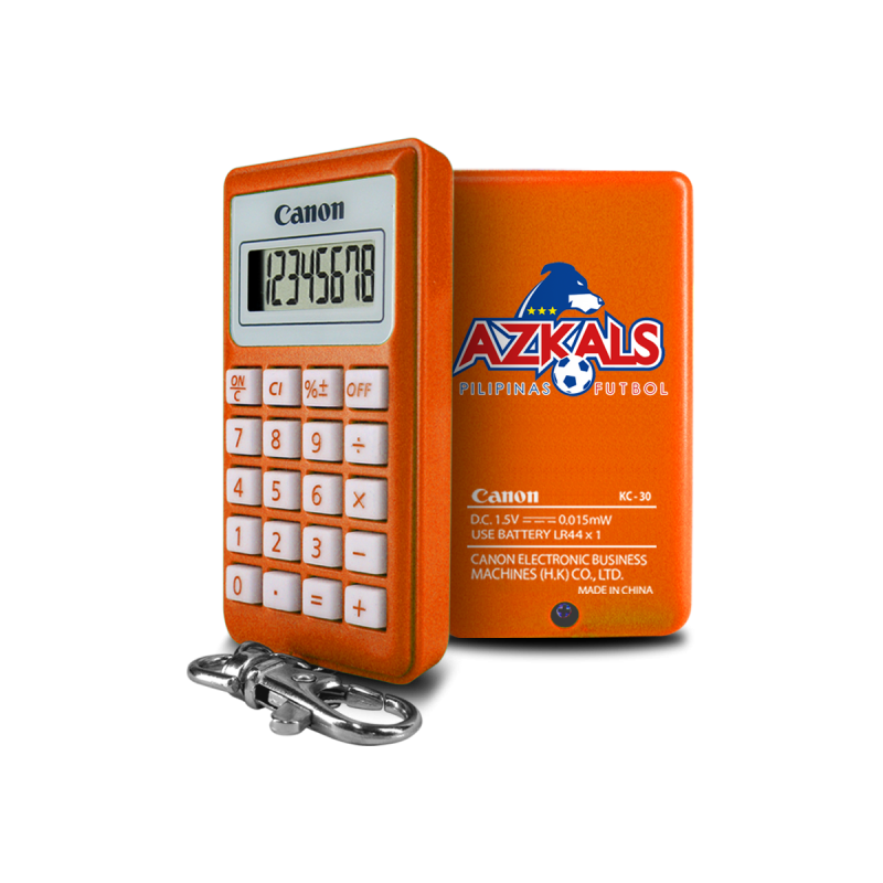 Canon KC-30 AZKALS 8-Digits Keychain Calculator