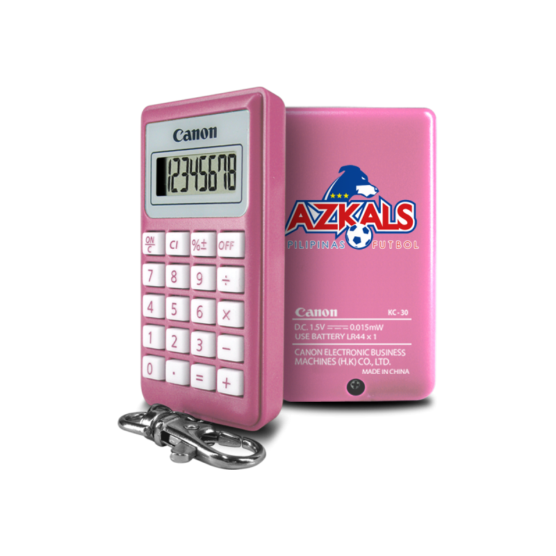 Canon KC-30 AZKALS 8-Digits Keychain Calculator