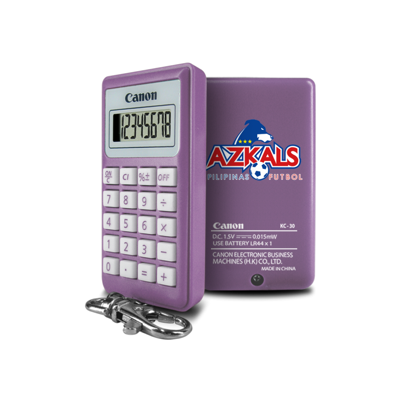 Canon KC-30 AZKALS 8-Digits Keychain Calculator
