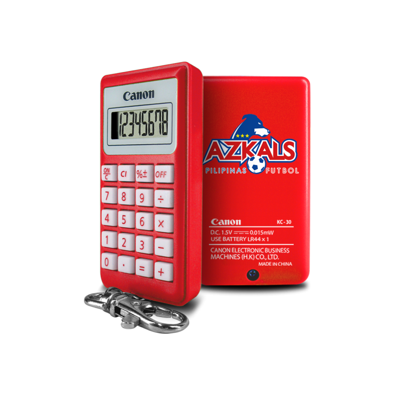Canon KC-30 AZKALS 8-Digits Keychain Calculator