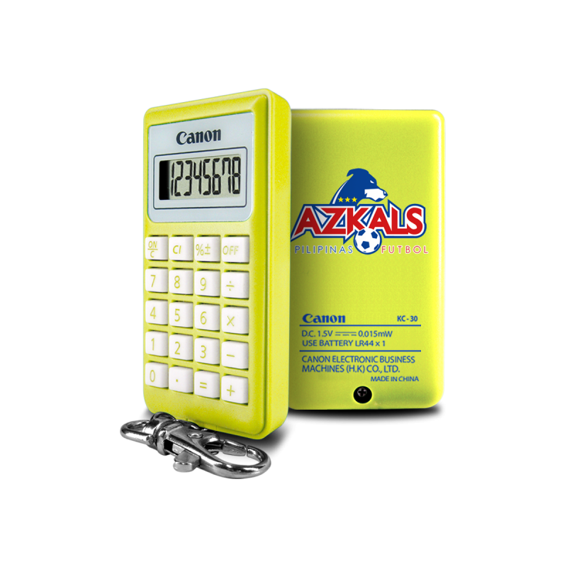Canon KC-30 AZKALS 8-Digits Keychain Calculator