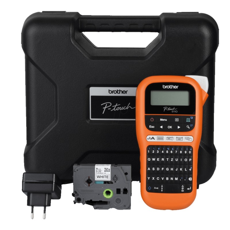 Brother PT-E110VP Handheld Industrial Labelling Machine