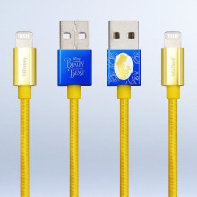Infothink BEAUTY AND THE BEAST (iPhone/iPad) USB Fast Charging Cable